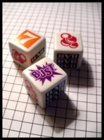 Dice : Dice - Game Dice - Slot Machine Dice Set of 3